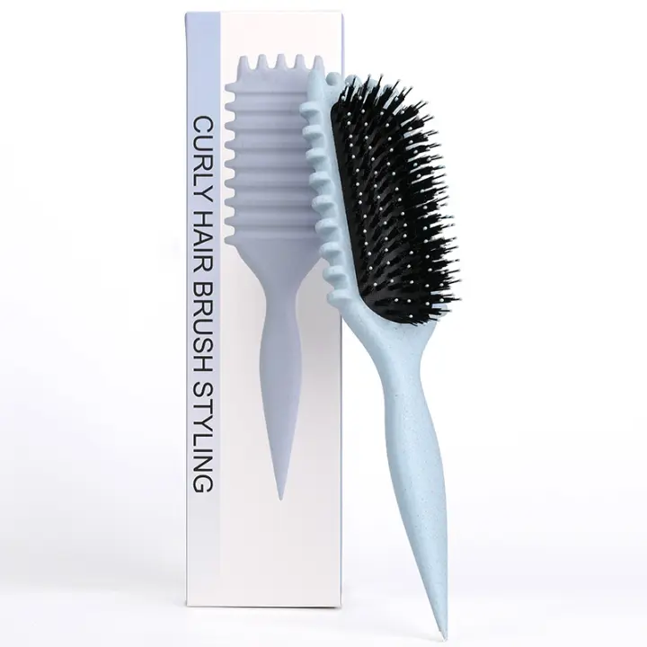 Bounce Curl Brush, Bounce Curl Defining Brush, Cepillo de pelo de cerdas de jabalí - 1
