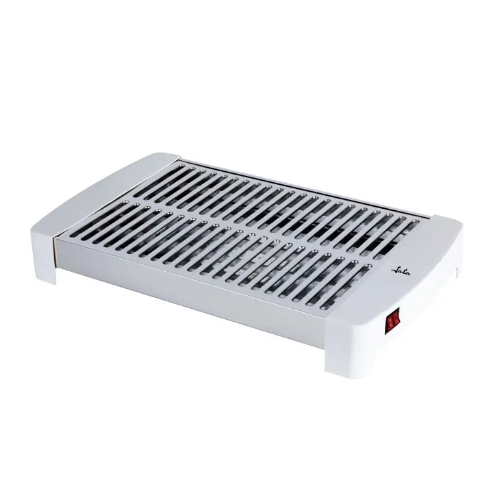 Jata TT5016 - Tostador horizontal XXL (35 x 25 cm) con 5 barras de cuarzo. Mueble y parrilla de acero inoxidable. 3 potencias de calor. Bandeja recogemigas extraíble. 1000 W - 1