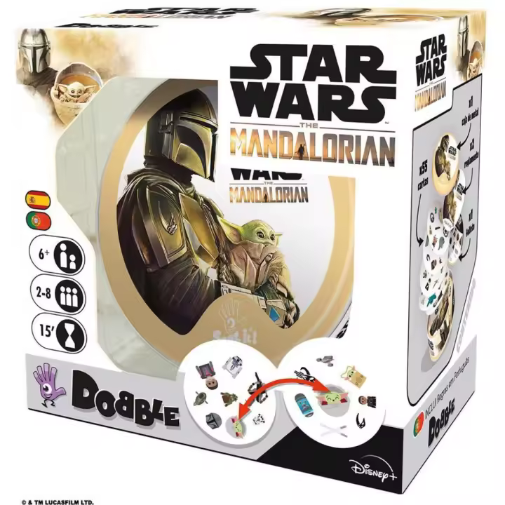 Asmodee - Dobble Star Wars Mandalorian - 1