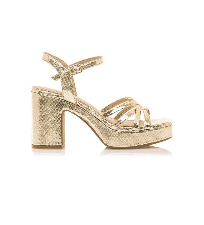 Mustang | Sandalias Vestir Britt dorado - 1