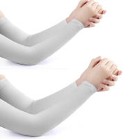 Pantorrillas De Seda Hielo Para Protección Solar Antideslizantes Para Hombres Y Mujeres Guantes De Verano Para Ciclismo Y Actividades Al Aire Libre - details 3