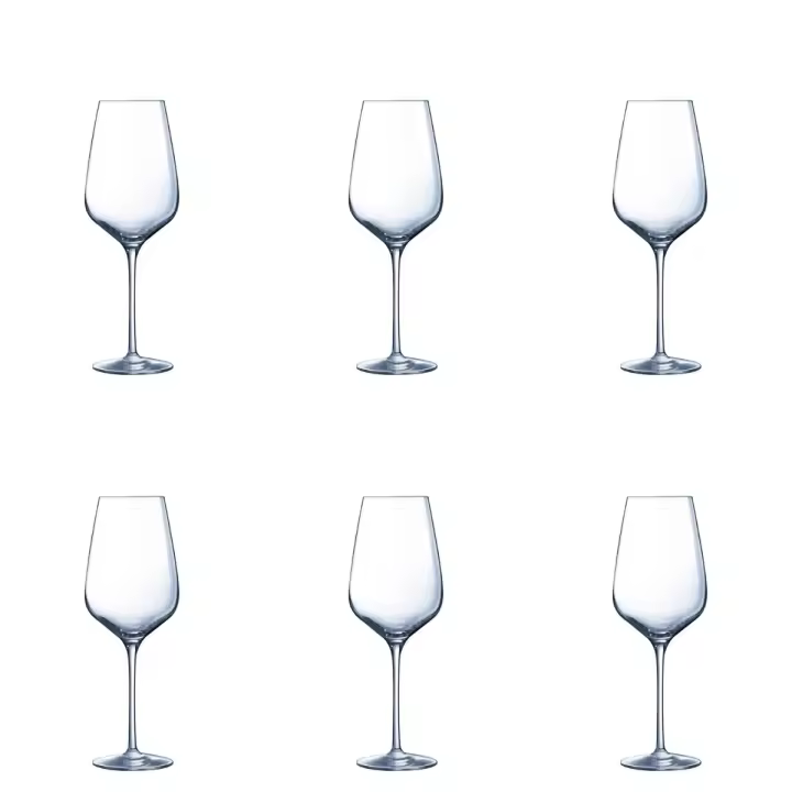 CHEF & SOMMELIER SUBLYM Caja 6 Copas Vino Krysta 25CL - 1