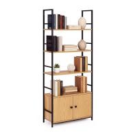 Estantería tipo loft con armario cerrado 58.5x23.5x144cm Estantería tipo loft con mueble cerrado, fabricada con materiales de primera calidad y diseñada siguiendo las últimas tendencias. - details 7