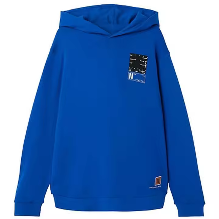Sudadera con Capucha Name It  para niños en color azul - 1