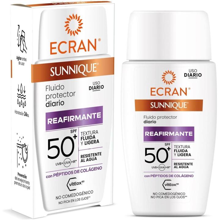 ECRAN Sunnique Sérum Protector Reafirmante FPS 50+ 40 ml — oferta en Miravia