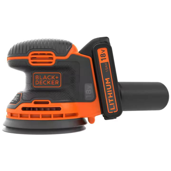 Black & Decker BDCROS18-QW - Lijadora Rotorbital 18V 1.5Ah Litio - 1
