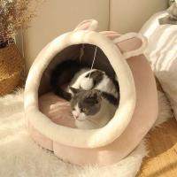 Casa De Gato/Galo Caliente Y Encantadora Para Invierno Cama De Mascota Plegable Y Lavable Sofá Para Pequeños Y Medianos Perros - details 3