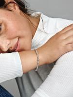 Pandora - Pulsera de cuentes y pavé - Plata de Lei - details 1
