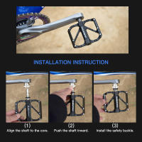 Pedales De Bicicleta De Aluminio Ligero Antideslizante Plataforma Para Bicicleta De Carretera Ciudadana Bicicleta Plegable - details 11
