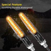 Luces De Señalización LED Para Motocicleta Indicadores Direccionales Luz De Frenado Trasera Lámpara DRL De Parada Flasher - details 4