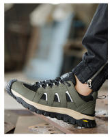 Zapatos De Seguridad Para Hombre Con Punta De Acero Mocasines De Trabajo Ligeros Y Transpirables Antideslizantes Para Adultos - details 18