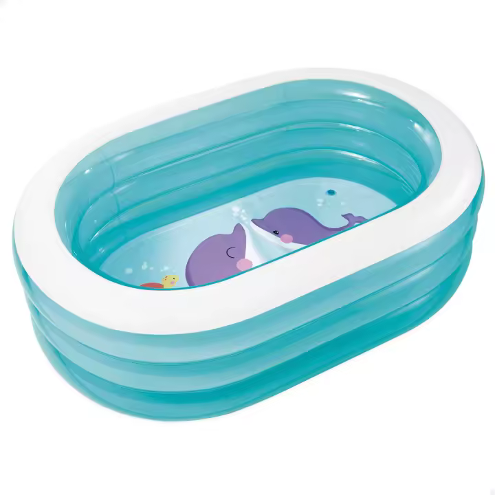 Piscina hinchable intex my sea friends 163x107x46 cm - 230 litros - 1