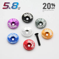 Cubierta De Manillar Ultraligera De Aluminio EVOSID 5.8g Para Bicicleta MTB Y Carretera Tapa De Cabeza De Rueda 1-1/8'' - details 1