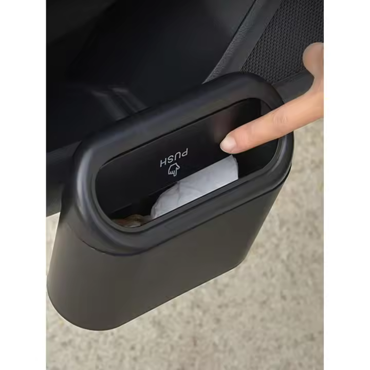 Papelera para coche, papelera coche, accesorios coche, limpieza coche, papelera para coche moderna y cómoda, papelera práctica - 1