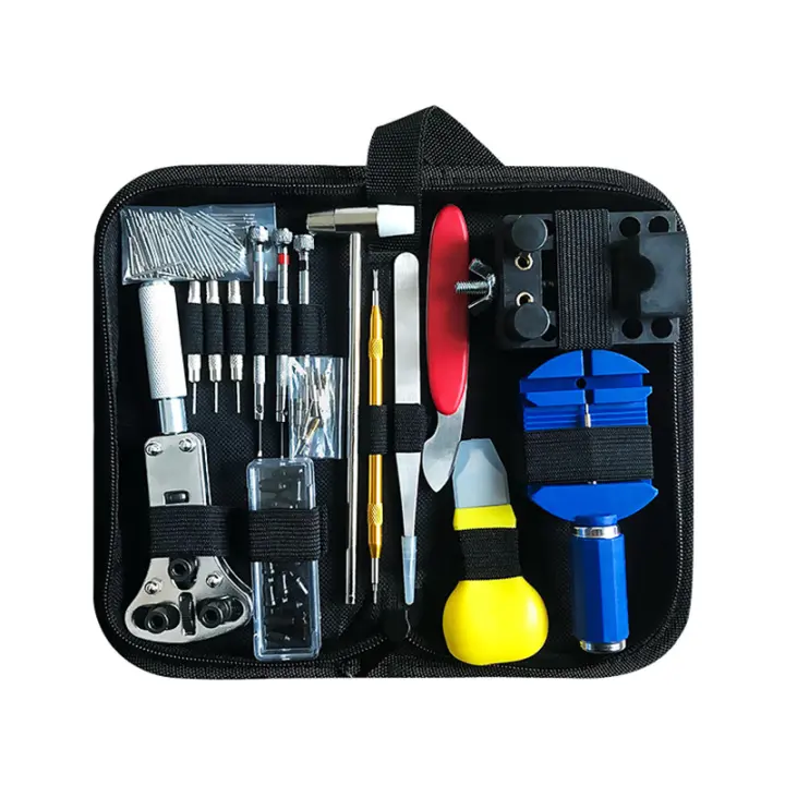 Kit de herramientas para relojes, reparación de relojes, reemplazo de batería, abridor de cajas - 1