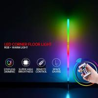 Lámpara De Piso LED Para Decoración De Habitaciones RGB+WW+CW Suministro De Energía USB Iluminación Long Ground Para Casas Nórdicas - details 0