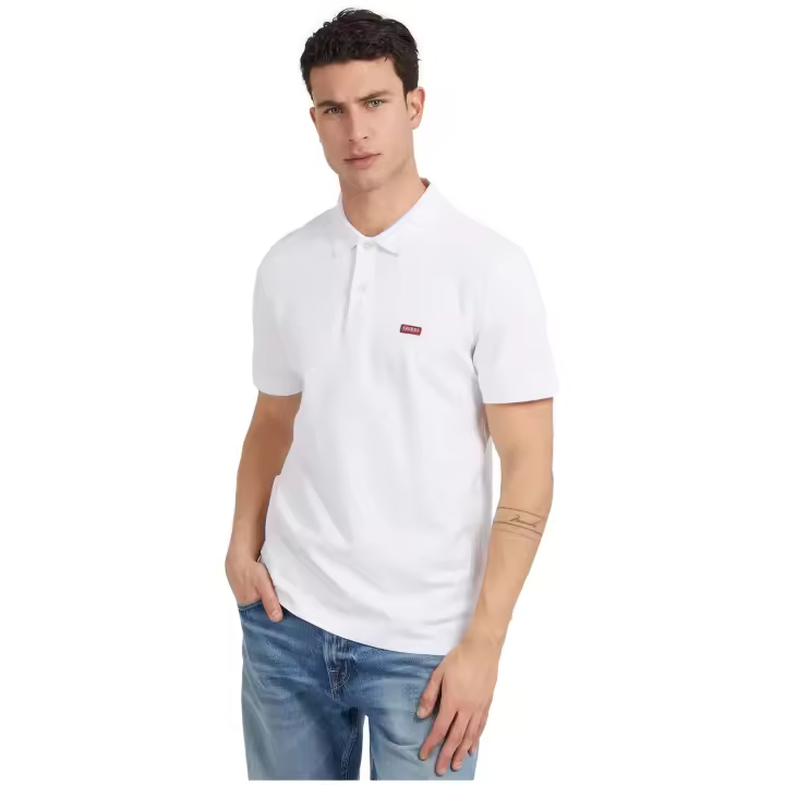 Polo Guess Lyle Polo para hombre en color blanco - 1