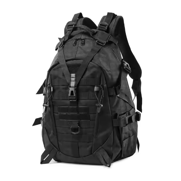 Prowalk Mochila Táctica Cruce 30L: Unisex, Impermeable y Multifuncional con Sistema Molle EDC - Perfecta para Viajes, Camping, Excursiones y Senderismo - 1