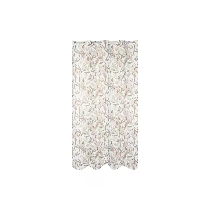 Cortina Poliester 140X0,3X260 Leaves Impreso El mejor complemento para tu hogar  -Fijalo- - 1