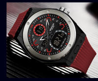 Reloj Deportivo De Lujo Para Hombre SANDA Dual-Display Quartz LED Digital Impermeable Cronógrafo Electrónico Con Pantalla LED Y Cuarzo - details 20
