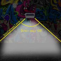 Luces Solares para Exterior, paquete de 4, 33 LED, impermeables IP65, Con sensor de movimiento, Luces Solares inalámstricas para patio y Escaleras. - details 3