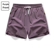 Shorts De Deporte Para Hombres Verano Corte Casual De Seda Helada Alta Calidad Ligero Secado Rápido Para Fitness Y Correr Talla True - details 15
