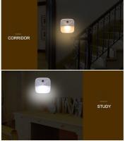 Lámpara Nocturna LED Con Sensor De Movimiento EU Enchufe Luz Sin Cable Para Pared Habitación Dormitorio Infantil - details 6