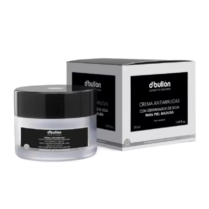 BULLON CREMA ANTIARRUGAS. Crema facial antiarrugas con elastina para pieles maduras - 1