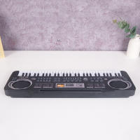 Teclado Electrónico Blanco Y Negro De 61 Teclas Instrumento Musical Para Principiantes Piano Eléctrico Regalo Para Niños - details 4