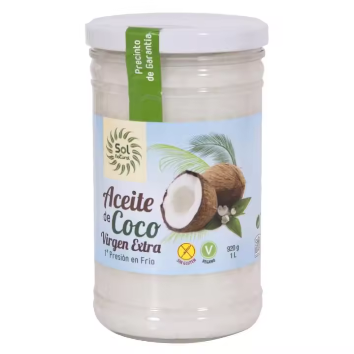 Solnatural Aceite De Coco Virgen Extra Familiar Bio 1 L.. - 1