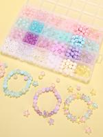 Kit De Hacer Pulseras Con Cuentas Redondas De 8mm Turquesa Tortuga Estrella Para Mujer Cuentas Sueltas De Marfil Para Joyería Y Manualidades - details 2