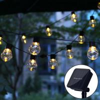Luces De Cadena Solar LED Para Exterior Guirnalda De Farolillos Para Jardín Navidad Camping Terraza Decoración De Fiesta - details 0