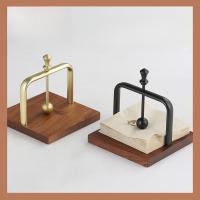 Porta Servilletas De Madera Sólida Sapele Para Restaurante Occidental Y Hotel Soporte Para Toalla De Papel De Estilo Cafetería - details 3