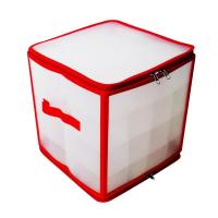 Caja De Almacenamiento Para Esferas De Navidad 64 Compartimentos Organizador De Decoraciones De Árbol De Navidad Material PP - details 3