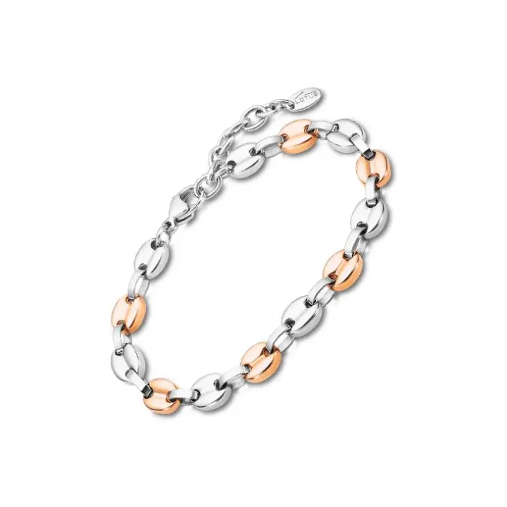 Pulsera Lotus Urban Woman | Mujer Bicolor de Esabones en Maple Elegant LS2124/2/3 - 1