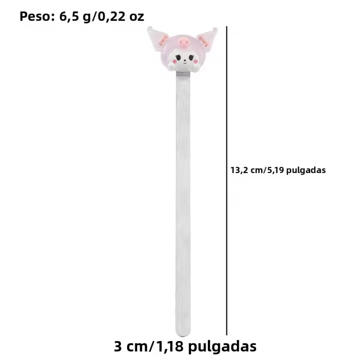 Marcadores De Libro Sanrio Kuromi Anime Lindo Colección De Fans Regalo Para Amantes De Los Libros Marcador De Lectura Estación De Trabajo Material Metálico - 1