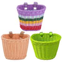 Set De 4 Piezas Cesta De Bicicleta De Rattan PE Ajustable Con Campana Y Colgante Accesorios De Manillar Para Ciclismo Rainproof Para Niños Y Adultos - details 9