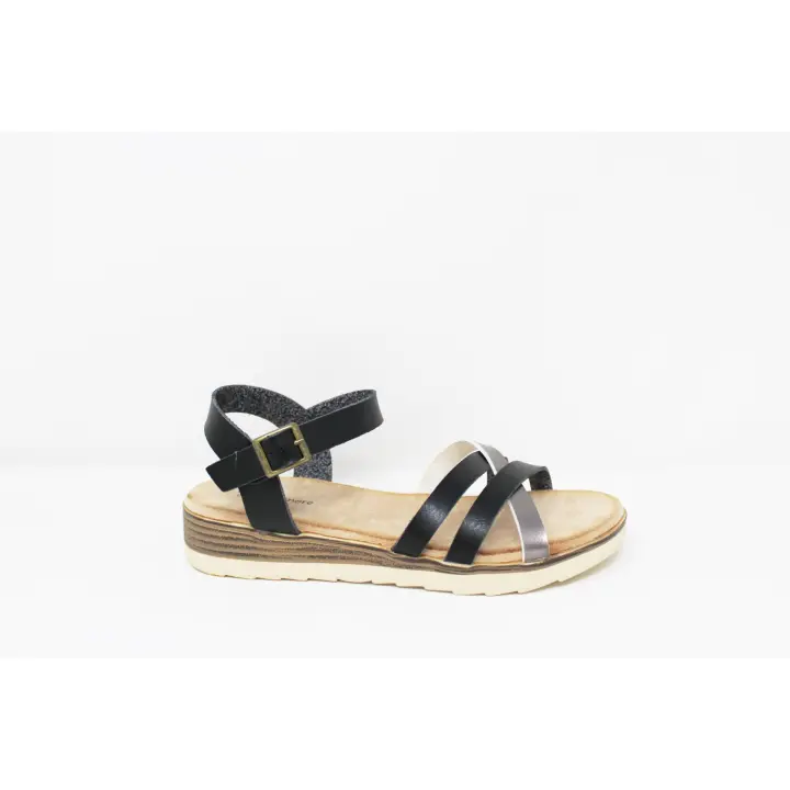 Sandalia Estilo Gladiador NIKO AMORE – Plantilla de Gel y Hebilla Ajustable - 1