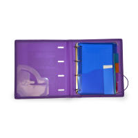 Pack 5 Separadores XTRA A5 Supra Colors en 5 Colores para todas las Carpeta de Anillas - Separadores en Polipropileno 100% ECO con Bolsillo y 10 indicadores adhesivos by Office Box. - details 1