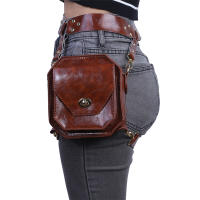 Bolso Pequeño Cuadrado PU Para Mujer Bolsa De Cintura Estilo Medieval Caballero Personalidad Accesorio De Motocicleta Bolsa Lateral - details 1