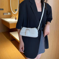 Bolso Bandolera De Cuero Sólido Para Mujer Estilo Lujo Diseñador Bolso De Hombro Underarm Moda 2024 Bolsos Y Monederos Para Dama - details 2