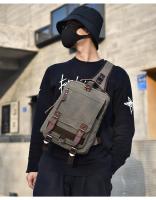 Nueva Mochila De Lona Pequeña Para Hombres Y Mujeres Bolsa Multifuncional De Hombro Para Viaje Con Capacidad Para Portátil Bolsa Escolar Rucksack Para Mujer - details 12