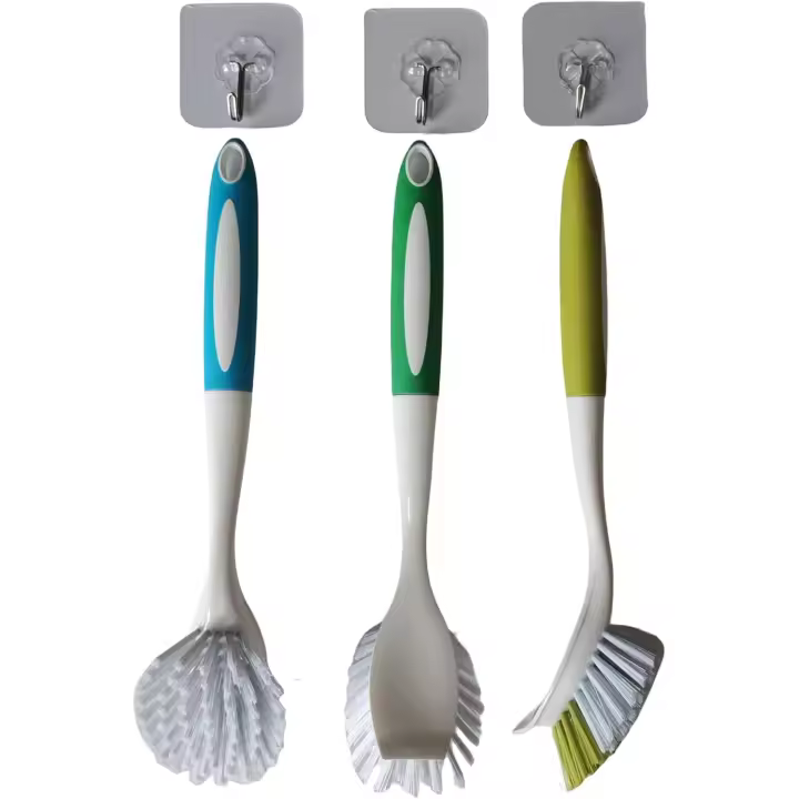 Cuchillo para lavabo platos, ollas y sartenes Cuchillo para fregar, Cuchillo de cocina para fregar platos, 3 piezas - 1