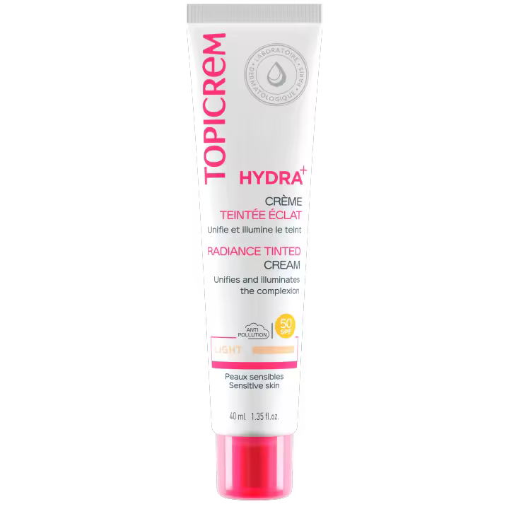 TOPICREM HIDRA+ CREMA SPF 50 COLOR CLARO 40 ML - 1