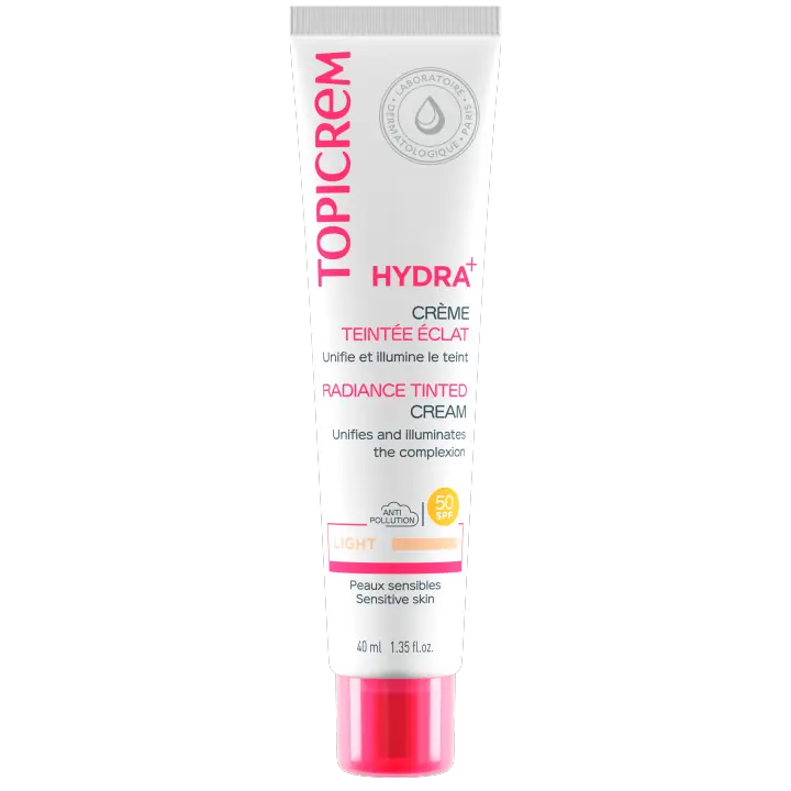 TOPICREM HIDRA+ CREMA SPF 50 COLOR CLARO 40 ML - 1