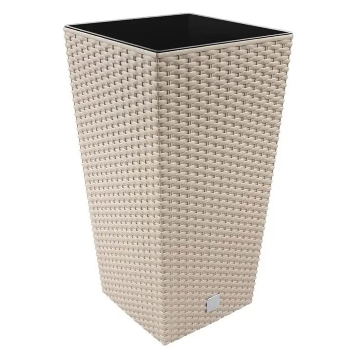 Prosperplast Maceta Rato 26,6 Litros con Inserto - Color Mocca - 1