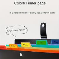 Carpeta De Acordion A4 De Color Organizador De Archivos Ideal Para Escuela Hogar Y Oficina - details 2