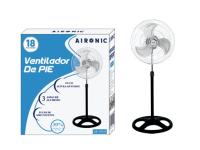 VENTILADOR DE PIE DE 18 PULGADAS. POTENCIA 70W. VOLTAJE: 220V, 50HZ. ALTURA AJUSTABLE. 3 AJUSTES DE VELOCIDAD. DIRECCIÓN AJUSTABLE 120º. 3 ASPAS DE ALUMINIO. BASE SÓLIDA Y DURADERA. - details 0