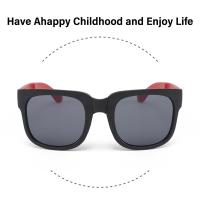 Gafas De Sol Plegables Para Niños Con Marco Cuadrado Vintage Protección UV400 Antiglareante Para Niños Y Niñas - details 5