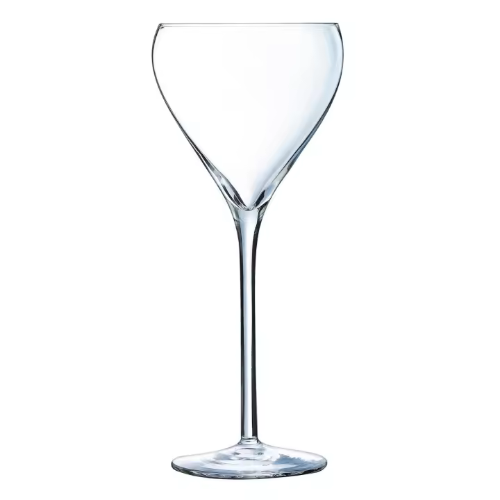 Arcoroc BRIO - Caja 6 Copas Champán Vidrio 21CL Transparente Brillo Francia - 1